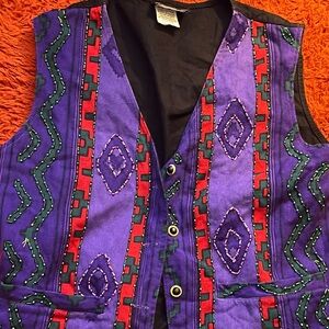 Vintage beaded vest